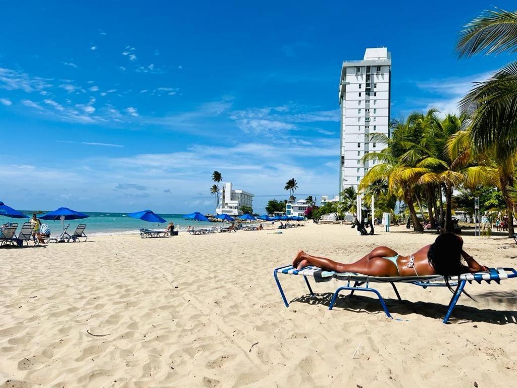 Beachfront Tropical Tantra Apartment 圣胡安 外观 照片