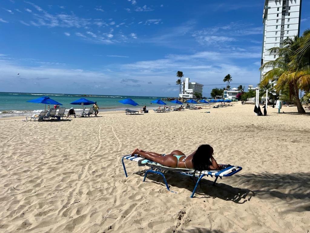 Beachfront Tropical Tantra Apartment 圣胡安 外观 照片