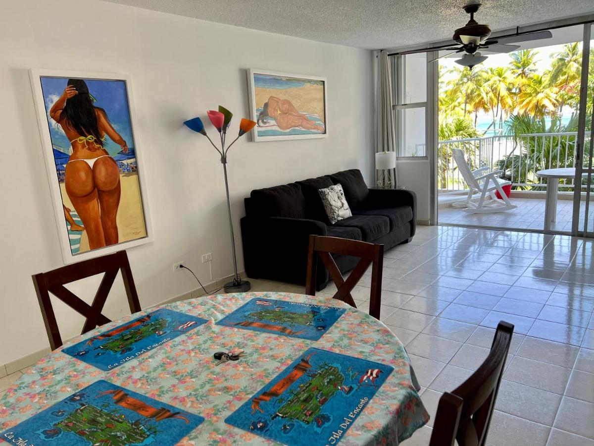 Beachfront Tropical Tantra Apartment 圣胡安 外观 照片