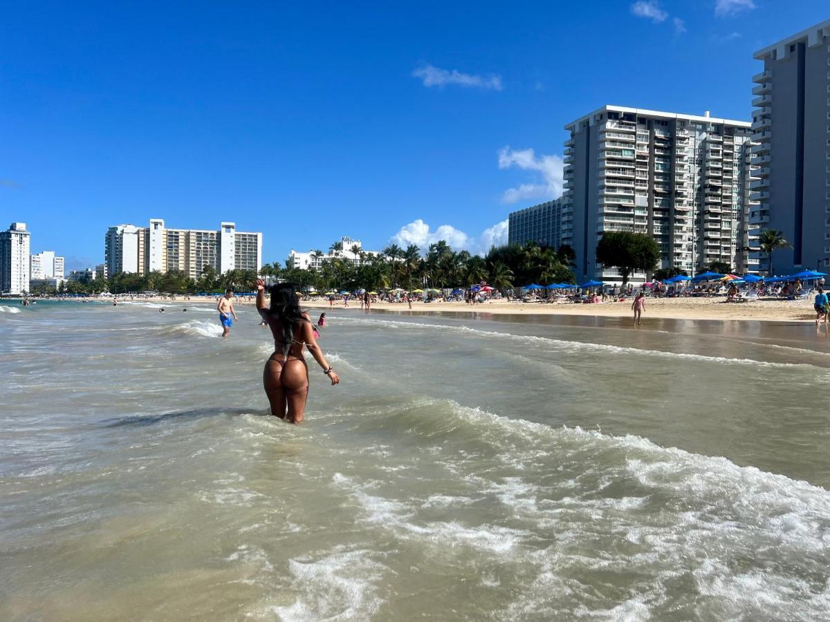 Beachfront Tropical Tantra Apartment 圣胡安 外观 照片