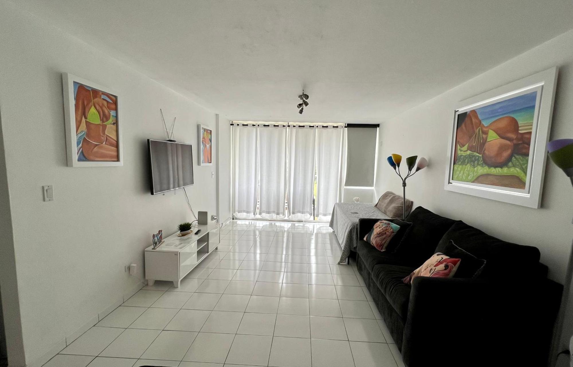 Beachfront Tropical Tantra Apartment 圣胡安 外观 照片